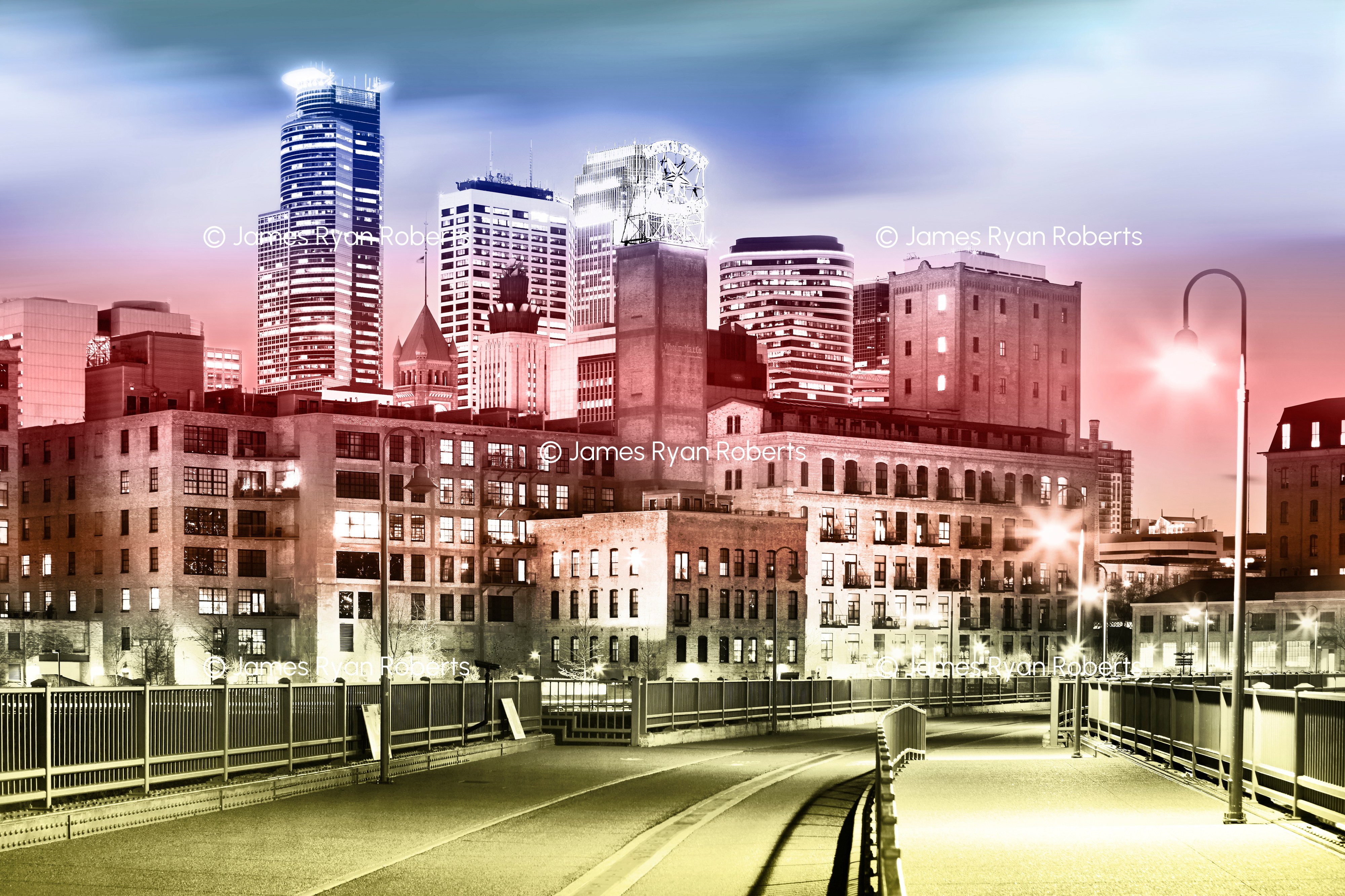 Radisson Blu Minneapolis No. 01 — City of Lakes at Dusk
