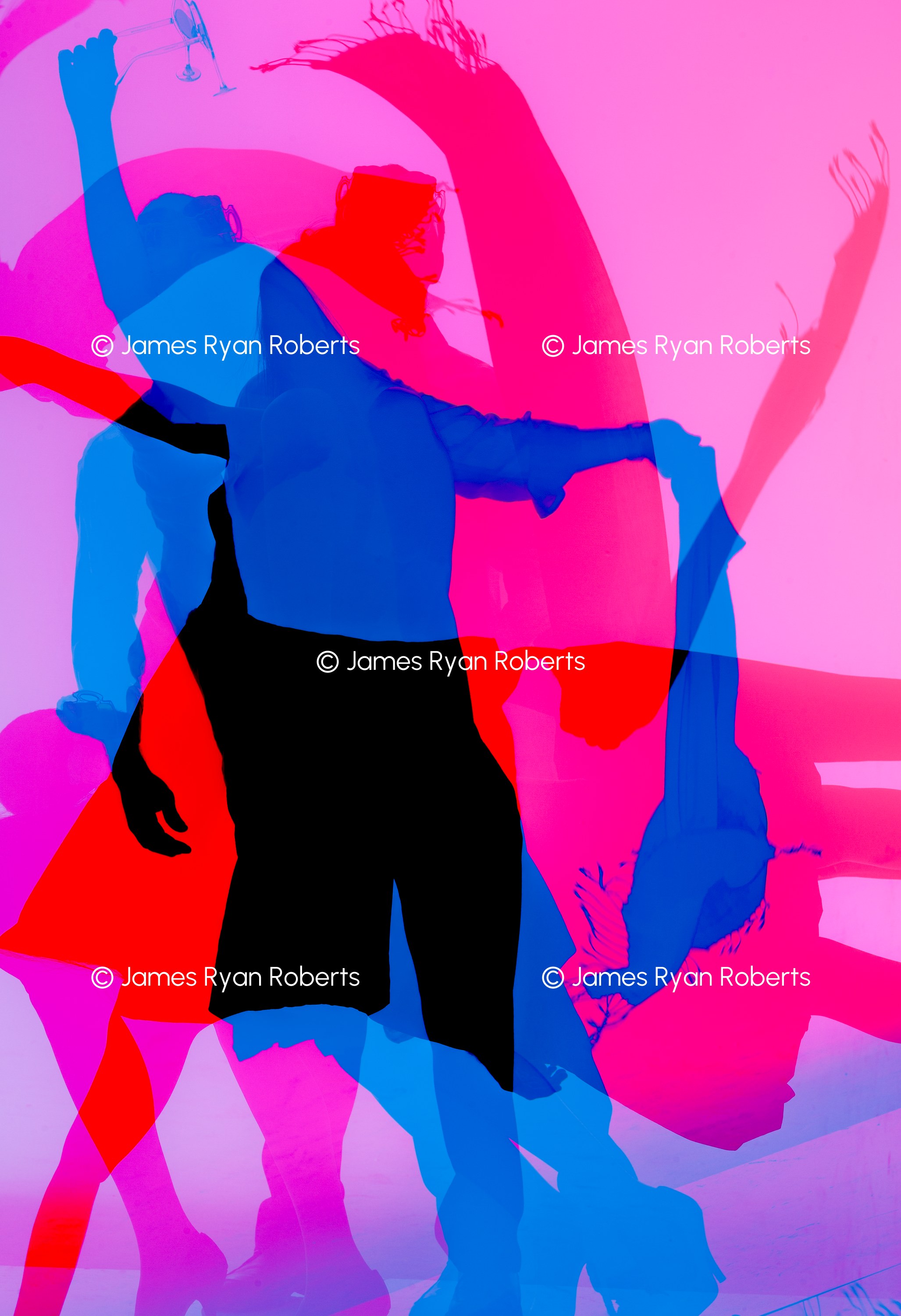 Jazz Hands — Shadows large-format fine art print