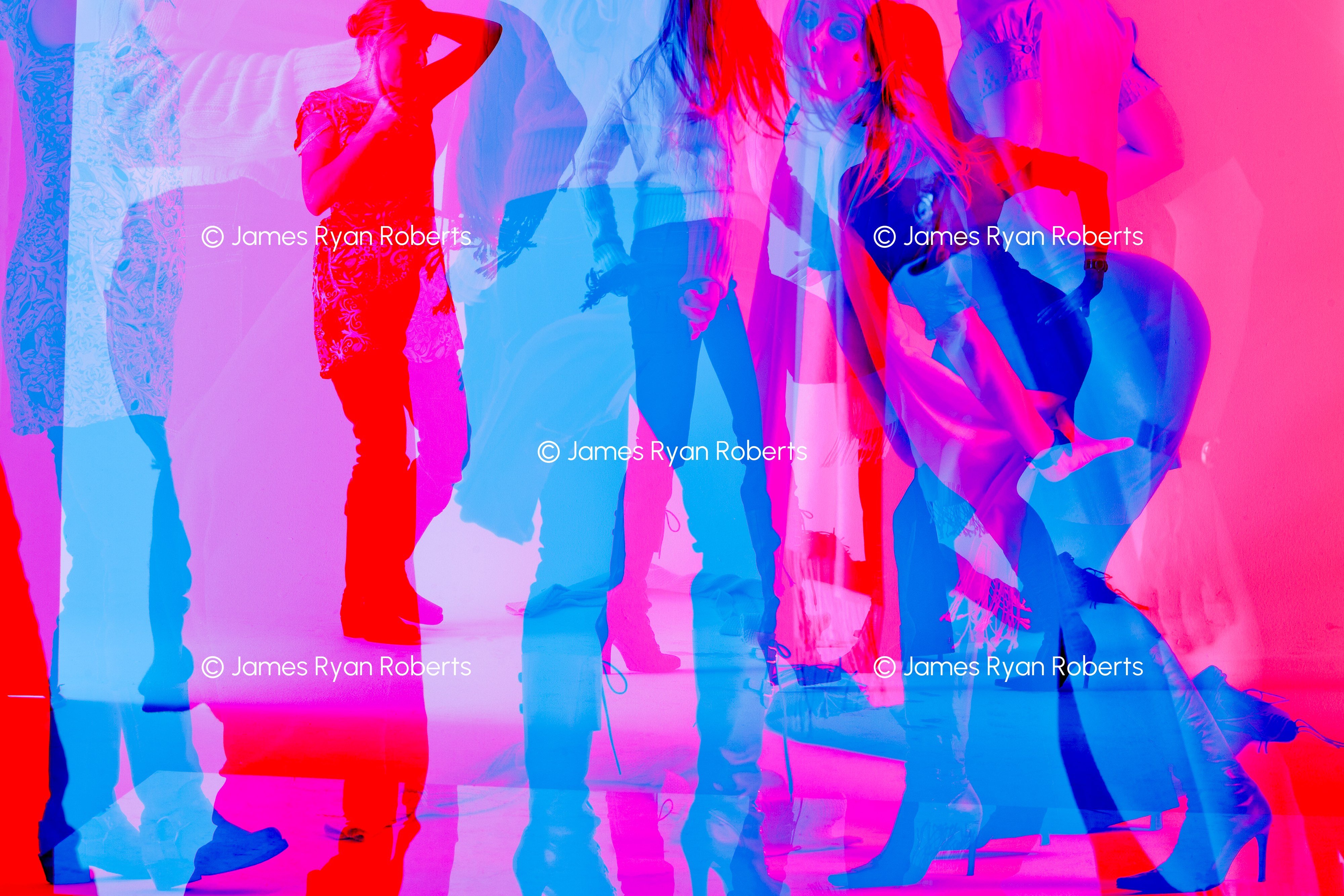 Keep Shooting, the Night is Young — Shadows large-format fine art print