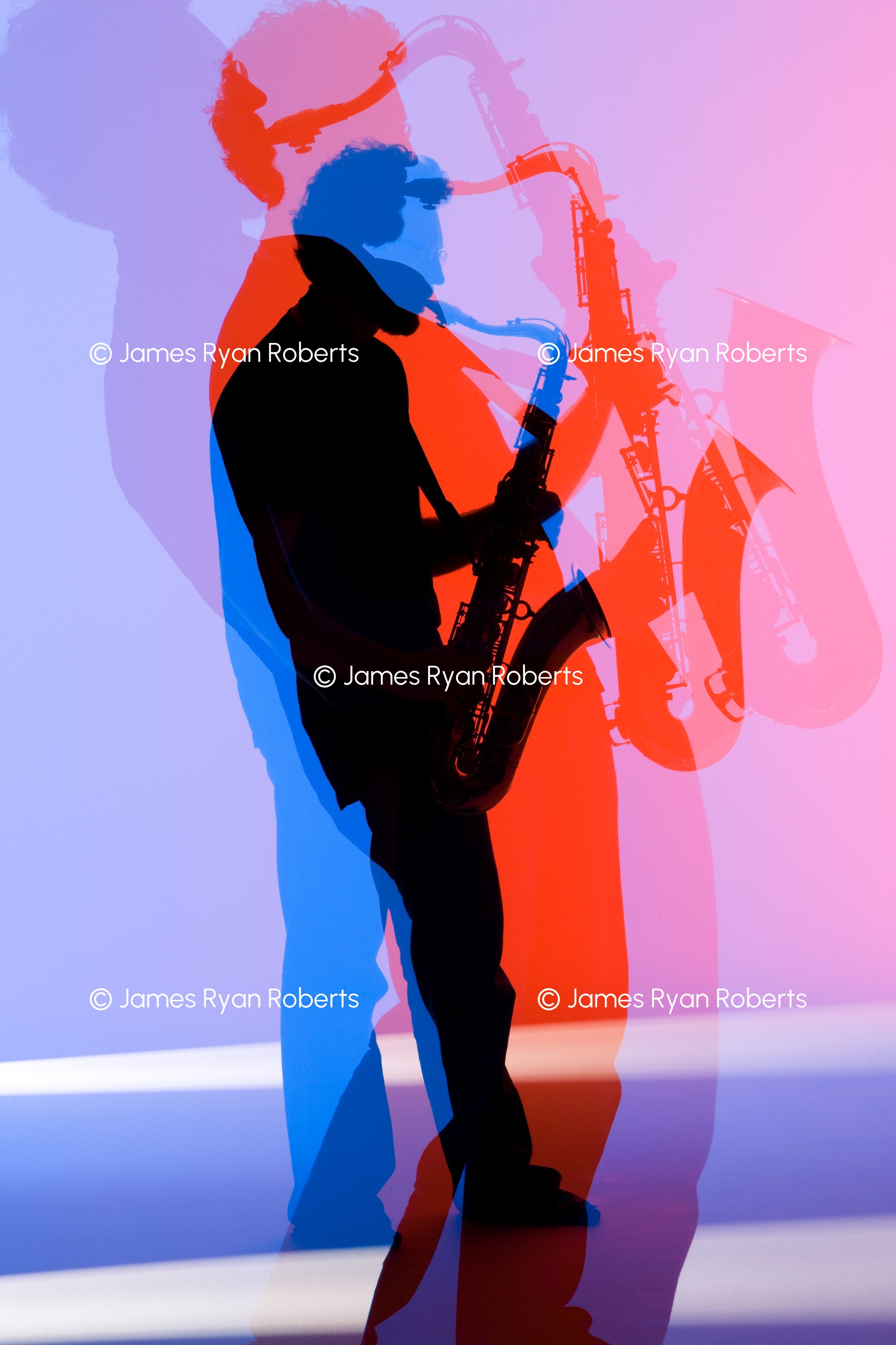 Sax Appeal — Shadows large-format fine art print