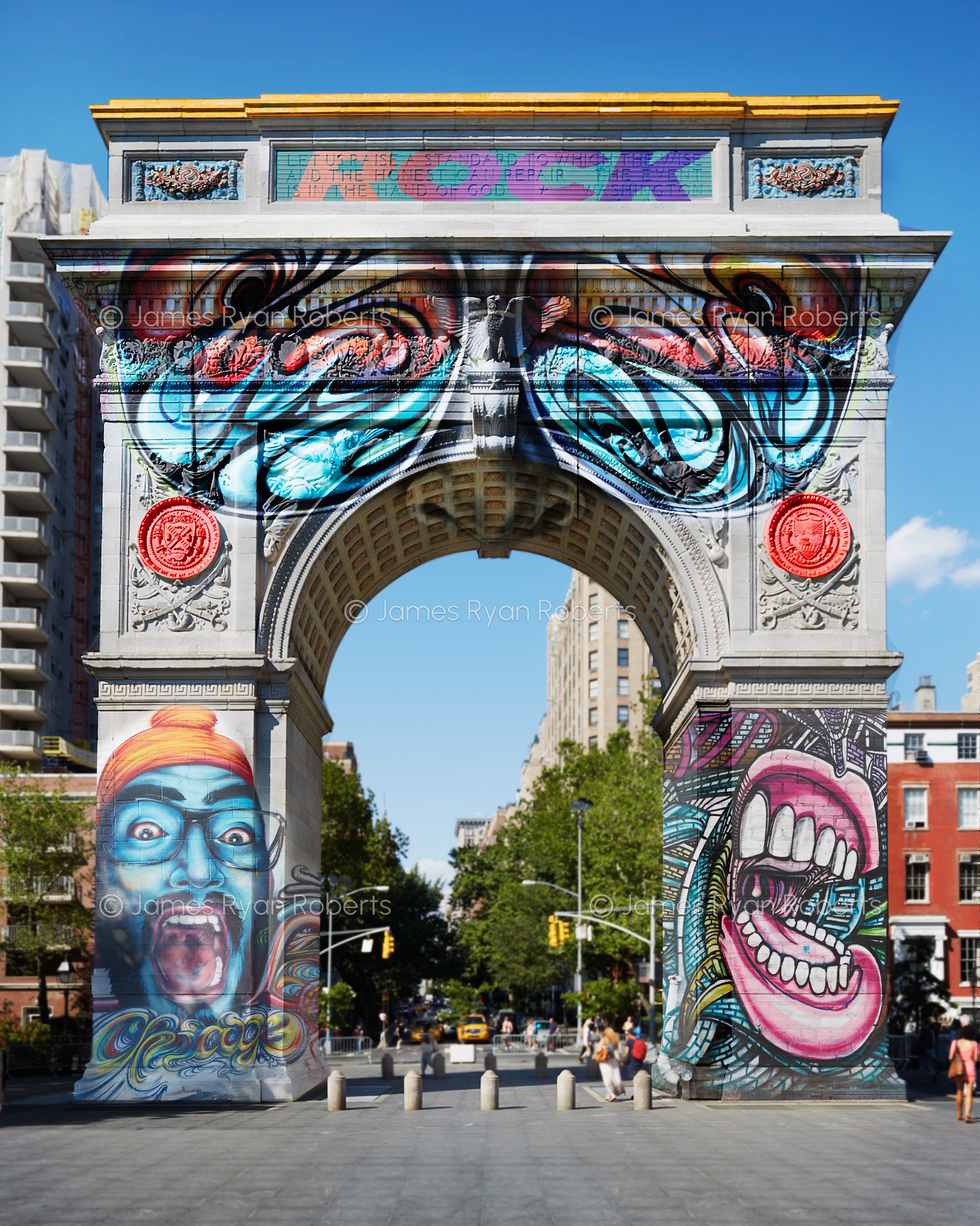 Arch Rock in Washington Square — TAG NYC large-format fine art print