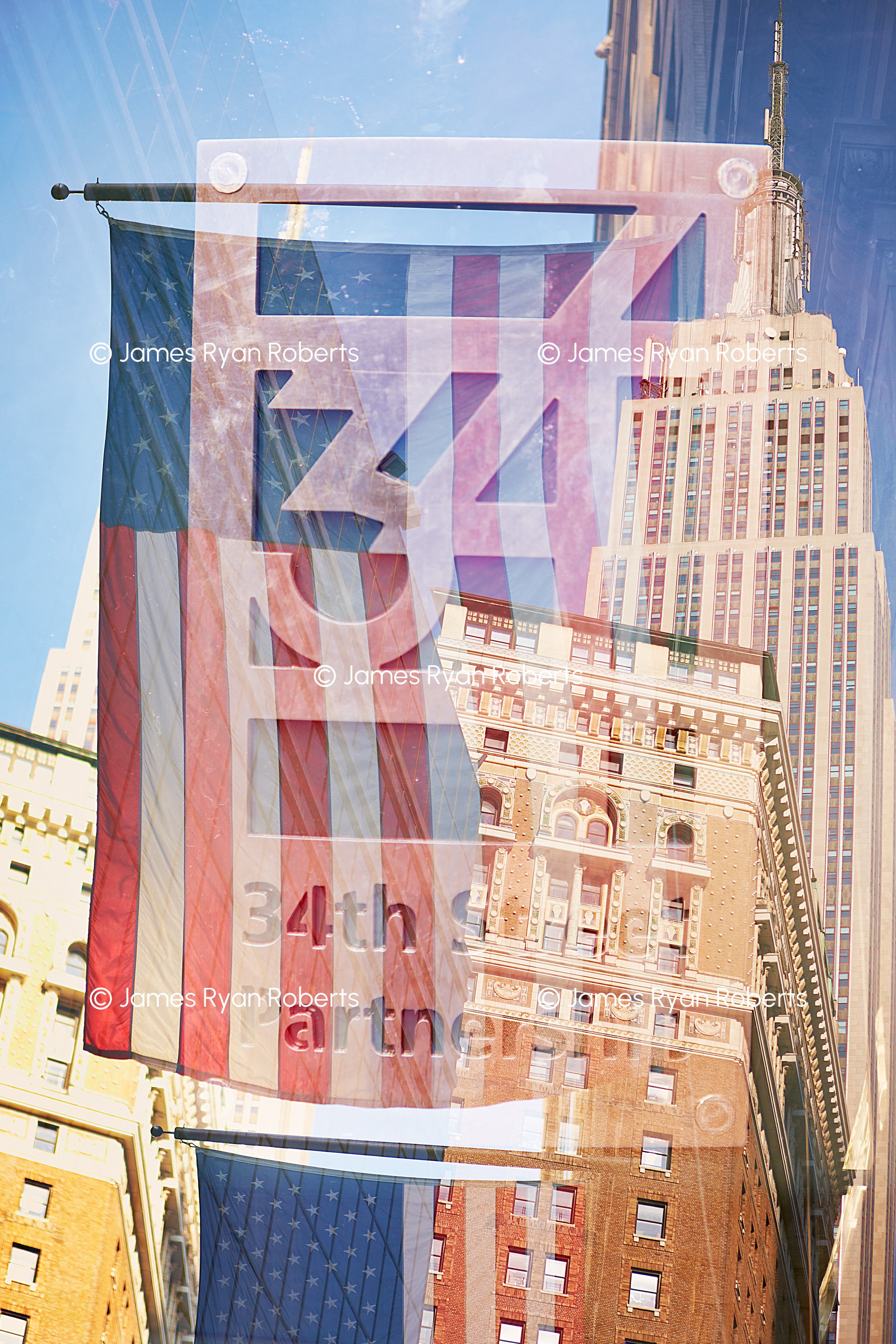 34th Street — Triple Take large-format fine art print