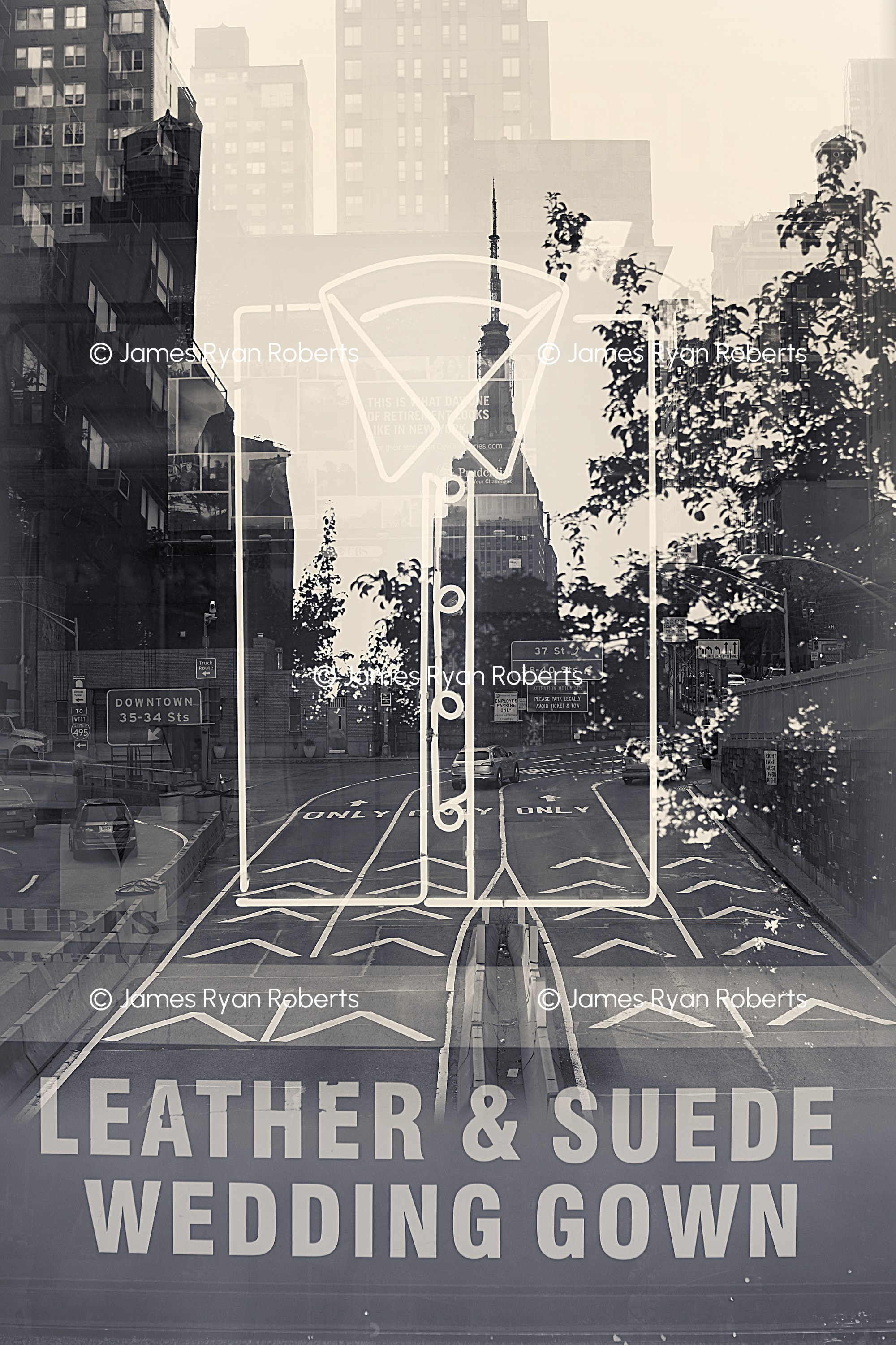 Leather, Suede, and Steel — Triple Take large-format fine art print