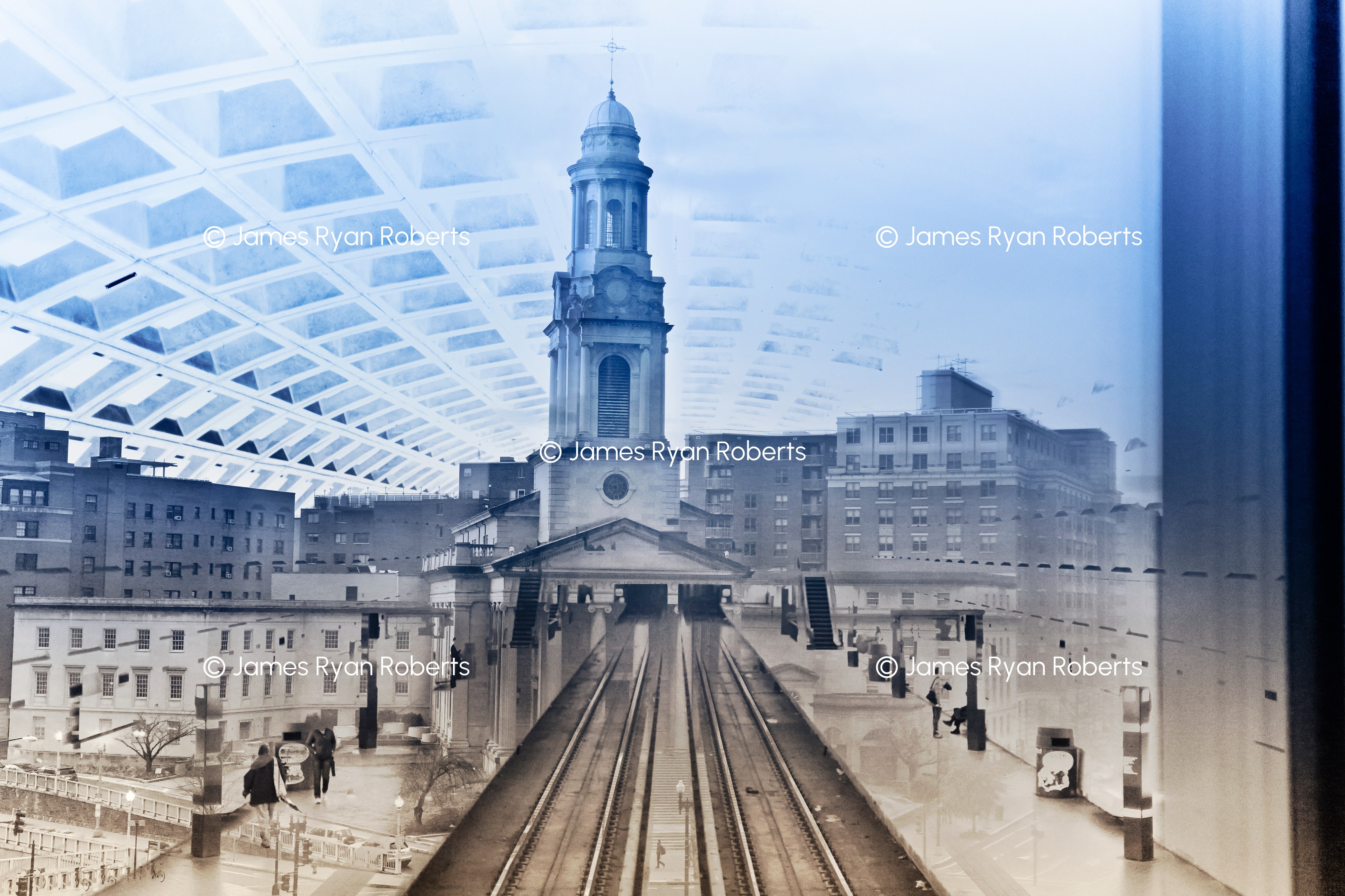Train of Thought — Triple Take large-format fine art print