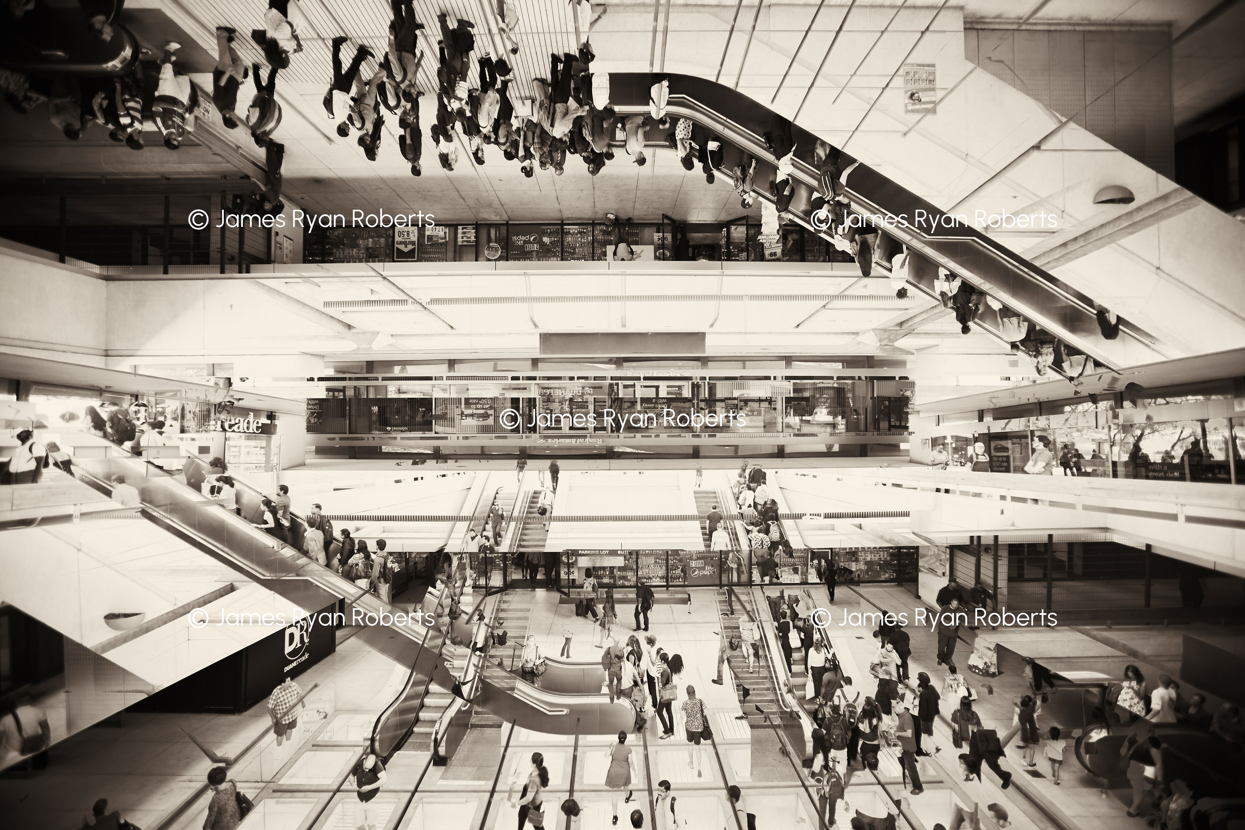 Planes & Trains — Triple Take large-format fine art print