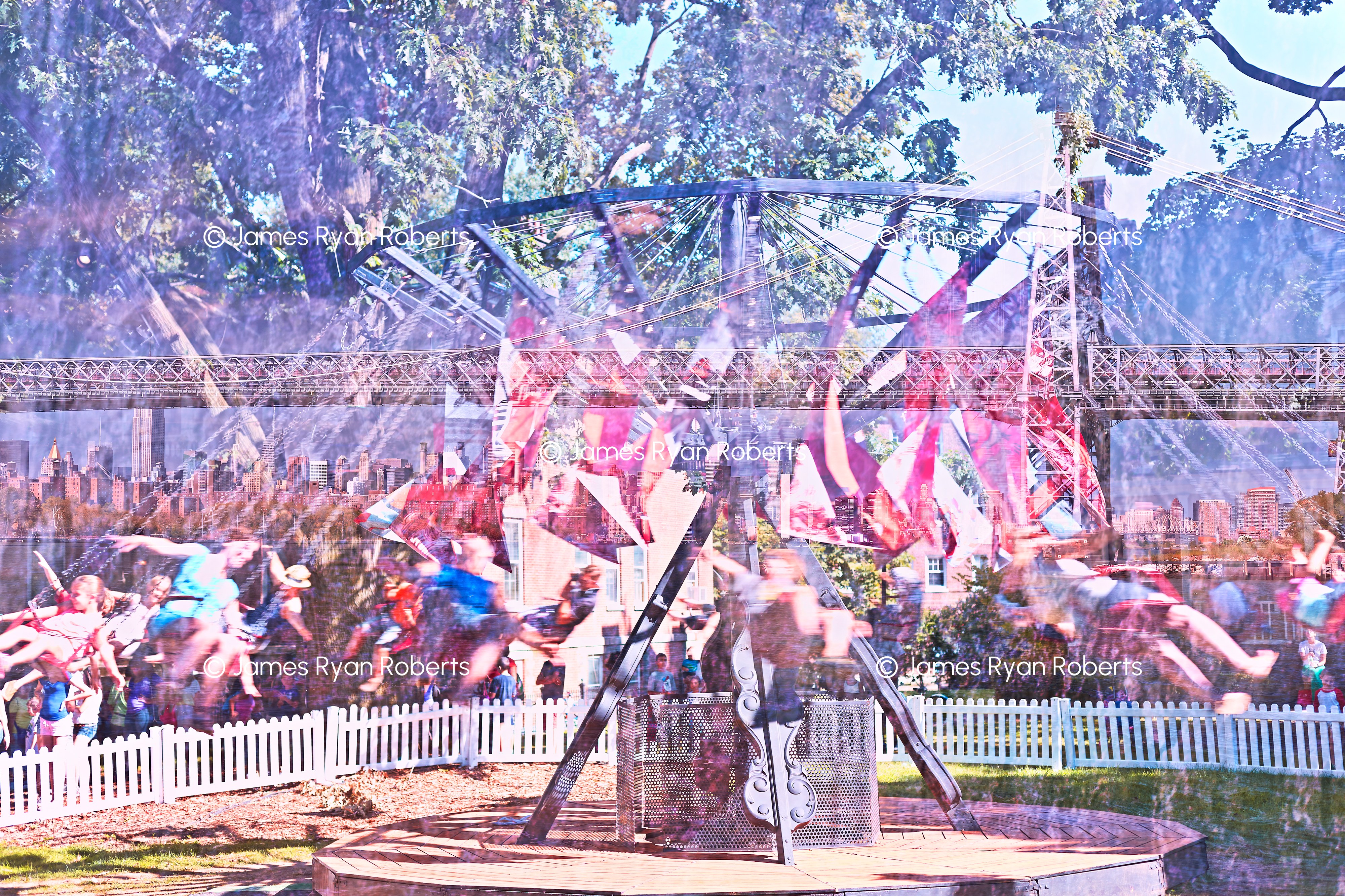 Cares to the Wind — Triple Take large-format fine art print